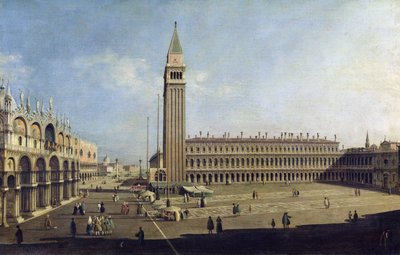 Piazza San Marco, Venedig von Giovanni Antonio Canal